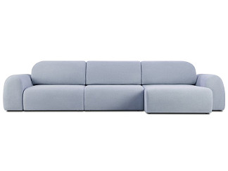 Диван угловой Лилт-2 Bucle Lilac