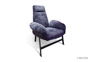 Кресло "Джаггер"; нераскл.; черный; Oscar 798 (гр. 2/СМ)