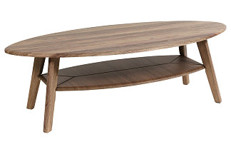 Стол журнальный Серф грецкий орех/акация