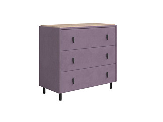 Комод Орматек Sofix (Велюр/ЛДСП Ultra Сливовый/Бунратти) 92x46
