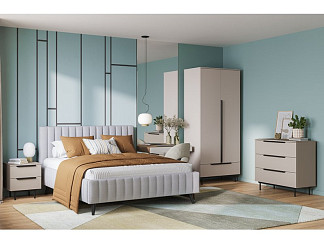 Спальня модульная Квелен 1 Латте