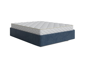 Кровать Fly Base с подъёмным механизмом (Ткань: Велюр Sohu Джинс) 200x220
