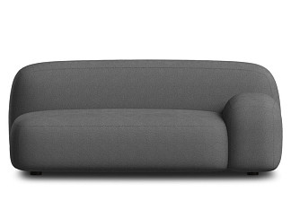 Диван прямой Риббл-1 Bucle Grafit