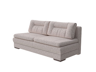 Орматек Диван-кровать Easy Home Middle (Ткань: Рогожка Levis 14 Бежевый) 150x200