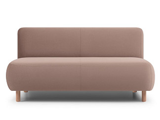 Кушетка Пайпел Велюр Кофейный