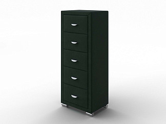 Комод Орматек OrmaSoft 2 (5 ящиков) (Ткань: Микровелюр Laska 19 Папоротник) 50x40