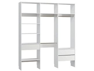 Модуль для гардероба Хелен-3.10-210-240 White