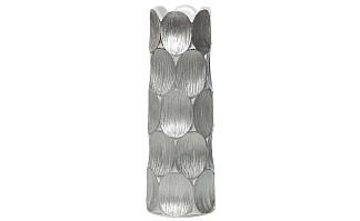 ZSC1171-16 Кашпо 14*14*40см цвет серебро