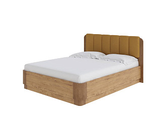 Кровать Орматек Wood Home Lite 2 с подъемным механизмом (ЛДСП Бунратти+ткань ЛДСП Бунратти/Антик (сосна)/Diva Шафран) 200x220