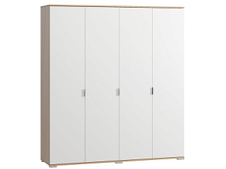 Распашной шкаф Стелла 4-180x200 Дуб Барбера