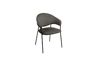 Стул Конфети графит / опоры черные