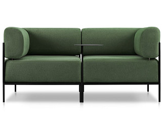 Диван модульный Нолан 2 Шенилл Зелёный
