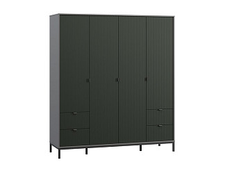 Распашной шкаф Трейвис 4-181x205 Пихтовый