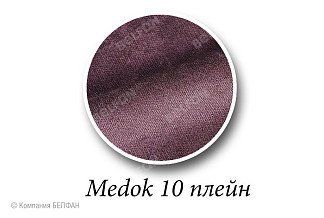 "Грация" кресло; нераскл.; белая эмаль с темной патиной; Medok 10 плейн ИН (гр. 4/ИН)