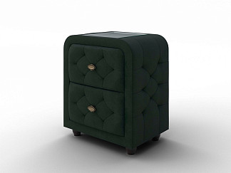 Тумба Орматек Flavio (Ткань: Микровелюр Laska 19 Папоротник) 51x38