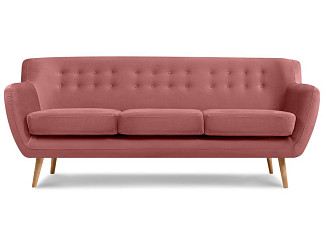 Диван прямой Сите-3 Velvet Coral