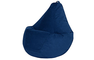Кресло Груша большая НЬЮ синее