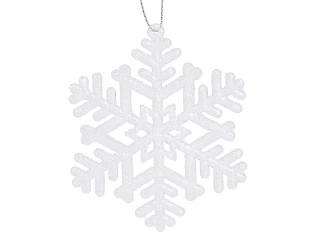 Елочная игрушка Снежинка