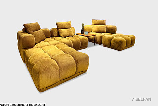 "Киото" диван П-образный; нераскл.; 18+10+90+16+90; Ideal Hardal (гр.2/Турция)