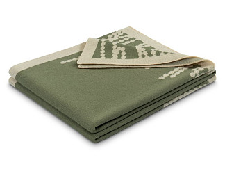 Плед Я не смелый Зеленый 130x170