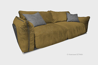 "Ferre" диван 3-х местный; нераскл.; 1L+10+1R; Nicoya col.Haki + OW7090 257+OW7090 257 (гр. 2/Турция)