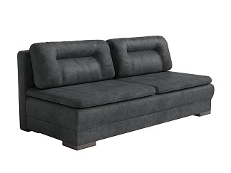 Орматек Диван-кровать Easy Home Base Middle (Ткань: Велюр Sohu Графит) 150x200