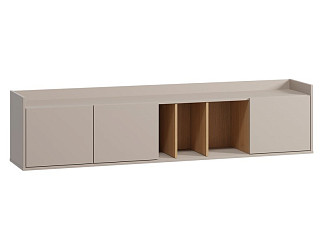 ТВ-тумба подвесная Воямполь-2 Latte Oak