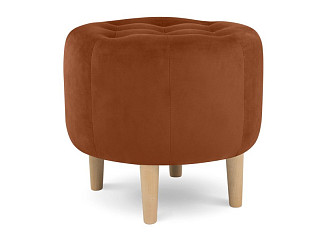 Пуф Орон Велюр Терракотовый