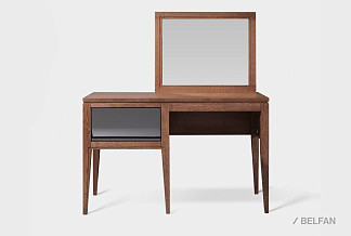 Стол туалетный «Дакота»; мадуро, серый оникс