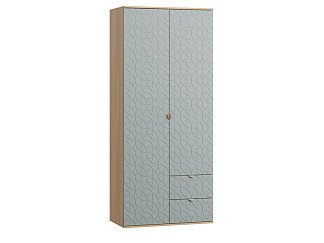Распашной шкаф Монблан 2-93x215 Ритм Мятный