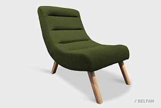 "Ронда" кресло; нераскл.; 12; лак; PANDORA 309 32840; (гр. 1/БК)