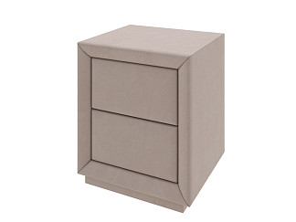 Тумба Verda Modern (Ткань: Микровелюр Manhattan Пыльная роза) 50x43