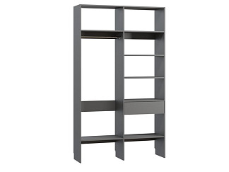 Модуль для гардероба Хелен-2.7-140-240 Grey
