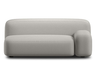 Диван прямой Риббл-1 Bucle Beige