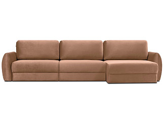 Диван угловой Биани-2 Barhat Caramel