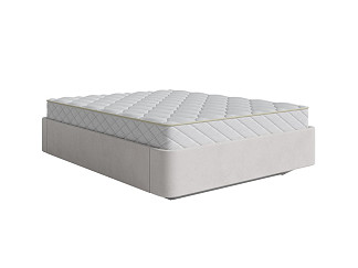 Кровать Fly Base с подъёмным механизмом (Велюр Teddy Жемчужный) 200x220
