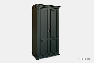 Шкаф 2-х дверный "Верди Люкс"; грин