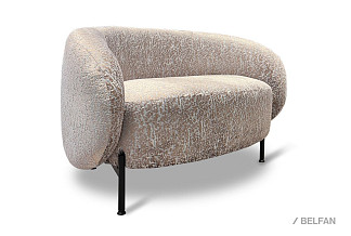 "Ливерпуль" кресло; нераскл.; 12; металл черный; Pluton (OW3765)-45714 (Турция/2 гр.)