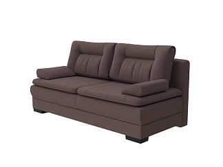 Орматек Диван-кровать Easy Home Middle (Искусственная шерсть Лама Шоколад) 150x200