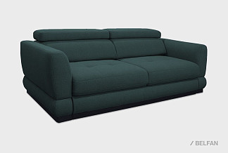 "Орландо" диван 3-х местный; раскл.; 3М; "Впередвыкатной" (1580х1920); венге; 754(1) (гр.1)