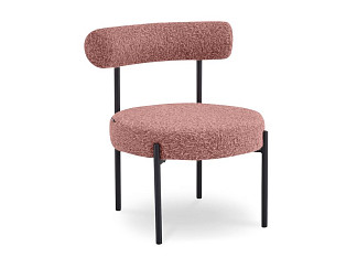 Кресло Ланси Wool Pink