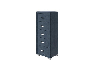 Комод Орматек OrmaSoft 2 (5 ящиков) (Ткань: Велюр Sohu Джинс) 50x40
