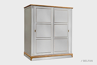 Шкаф-купе 2-х дверный «Бриансон»; муссон+дуб