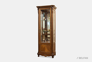 Шкаф с витриной "Алези 8" (правый); античная бронза