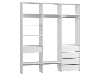 Модуль для гардероба Хелен-3.6-210-240 White