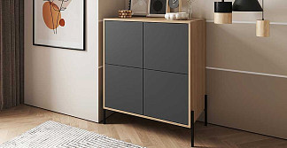 Комод Лэмб 4Д 800