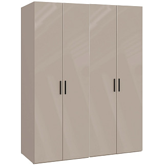 Шкаф 4дв. (2FCB) гл.608 (ст.гориз.беж) Chelsea тауп/туя