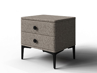 Тумба Verda Minimalism (Ткань: Букле Beatto Миндаль) 45x38