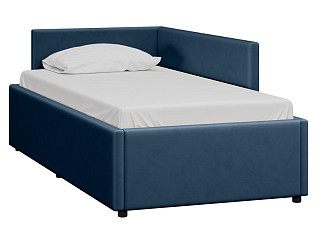 Кровать Мидли 90 Velvet Navy Blue