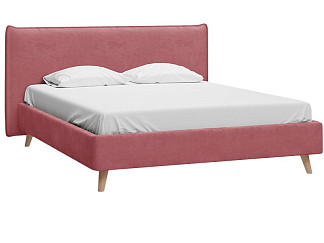 Кровать Кьево 180 Velvet Pink